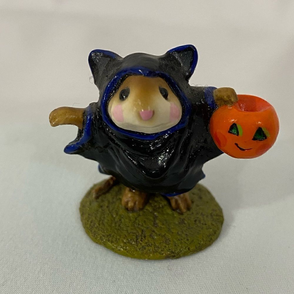 Vintage Bat Mouse by Wee Forest Folk